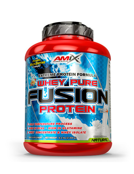 AMIX Whey Pure Fusion / Blue raspberry / 2.3g.