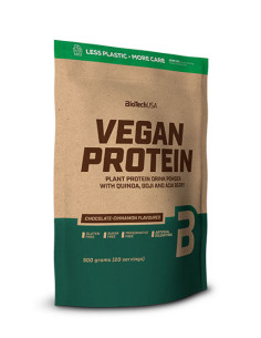 BIOTECH USA Vegan Protein / Chocolate and cinnamon / 0.5g.