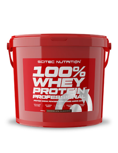 SCITEC 100- Whey Protein Professional / Strawberry / 5g.