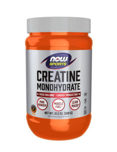 NOW Creatine Monohydrate Powder / 0.6g.
