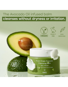 PURITO From Green Avocado Cleansing Balm 2