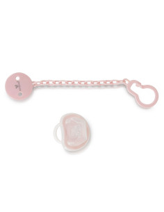 Залъгалка с държач Cangaroo Star, розова 2