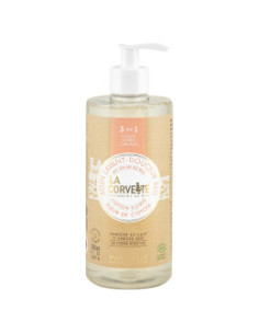 Нежна почистваща грижа 3 в 1, Памуково цвете - био, La Corvette, 500 мл