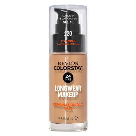 No 220 MAKE UP COLORSTAY NEW COM/OIL SKIN - NATURAL BEIGE