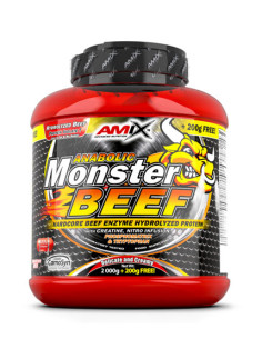 AMIX Monster Beef Protein / Strawberry and Banana / 2.2g.
