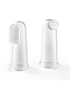 Четки за масаж на венците Babyono бял, 2 броя 1545