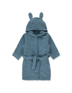 Детски халат с качулка Bebetto Havlu grubu, Тъмносин, 1-5 години, H481