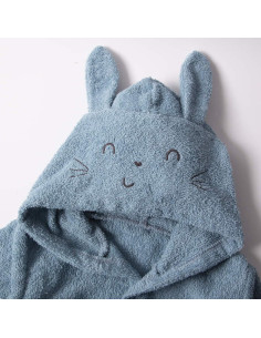 Детски халат с качулка Bebetto Havlu grubu, Тъмносин, 1-5 години, H481 2