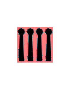 ORAL-B Cross Action EB 50-4 Черен, накрайник за ел. четка за зъби, 4 бр. 2