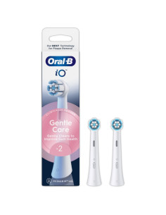 ORAL-B IO Gentle Care бял, накрайник за ел. четка за зъби, 2 бр.