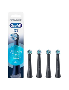 ORAL-B IO Ultimate Clean черен, накрайник за ел. четка за зъби, 4 бр.