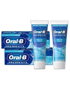 ORAL-B Pro 3D White Arctic Fresh, паста за зъби, 2 x 75 мл, 150 мл