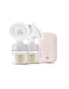 Двойна електрическа помпа за кърма Philips Avent SCF397/31, с шишета 2бр. 2