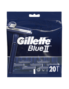 GILLETTE Blue II, самобръсначка, 20 бр.