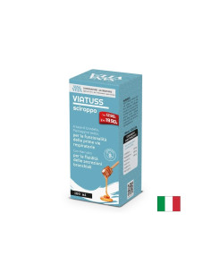 Viatuss успокояващ билков сироп с мед При кашлица и сухо гърло 150 ml