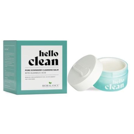 BIOBALANCE HELLO CLEAN БАЛСАМ ЗА ЛИЦЕ ПОЧИСТВАЩ, МИНИМИЗИРАЩ ПОРИТЕ, 100 МЛ / 9.174 /