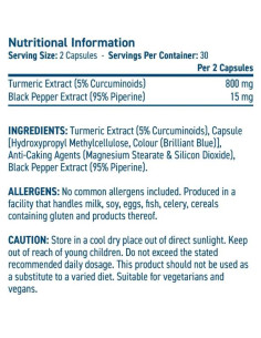 Solutions Turmeric 800 mg | with Black Pepper 2