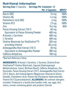 Solutions Brain Fuel | with Ashwagandha -amp, ALCAR 2