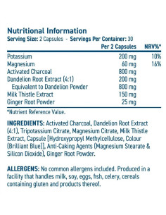 Solutions Detox -amp, Debloat | with Activated Charcoal -amp, Milk Thistle 2