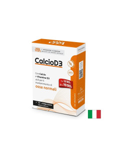 Калций 600 mg + Витамин D3 20 μg За здрави кости и зъби 30 дъвчащи таблетки