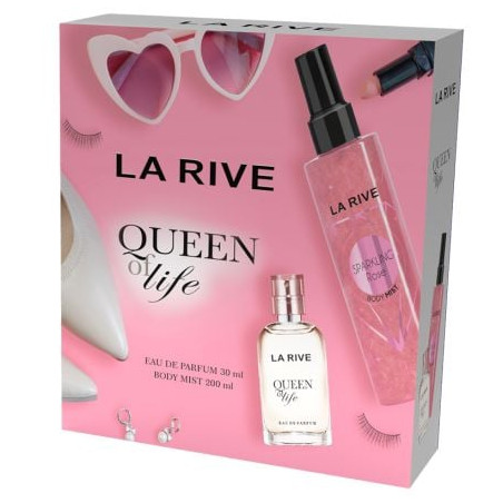 LA RIVE QUEEN OF LIFE K/T D /EDP 30 ML + BHM 200 ML/
