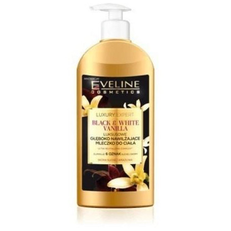 EV1 LUXURY EXPERT ХИДРАТ. ЛОСИОН ТЯЛО BLACK&WHITE VANILLA, 350 МЛ