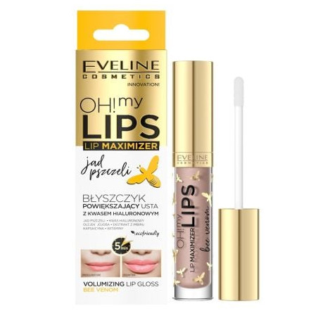 EV11 ГЛАНЦ ЗА УГОЛЕМЯВАНЕ НА УСТНИ BEE VENOM OH! MY LIPS LIP MAXIMIZER 4,5ML