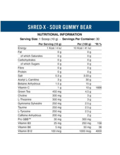 Shred-X Thermogenic Powder | Ultimate Fat Burner 2