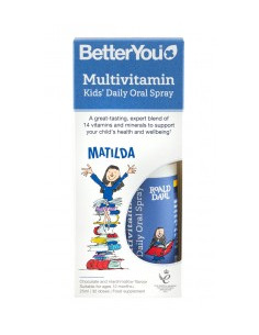Мултивитамини за деца, вкус Шоколад - спрей, BetterYou, 25 мл