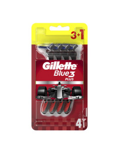 GILLETTE Blue 3 Plus Nitro, ножчета за самобръсначка, 3+1