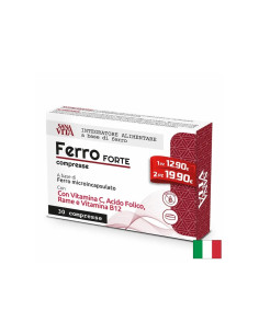 Желязо При анемия, умора и ниски нива на желязо 15 mg х 30 таблетки