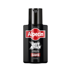 Alpecin Grey Attack Оцветяващ шампоан с кофеин за посивели коси 200мл