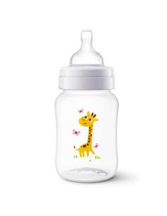 Бебешко шише Philips AVENT Classic Anticolic 260 ml жираф