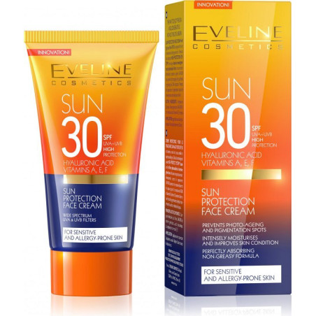EVE СЛЪНЦЕЗАЩИТЕН КРЕМ ЗА ЛИЦЕ SPF 30, 50 МЛ
