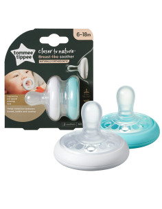Ортодонтични залъгалки Tommee Tippee Breast Like 6-18m. 2 бр./оп. ТТ.0202