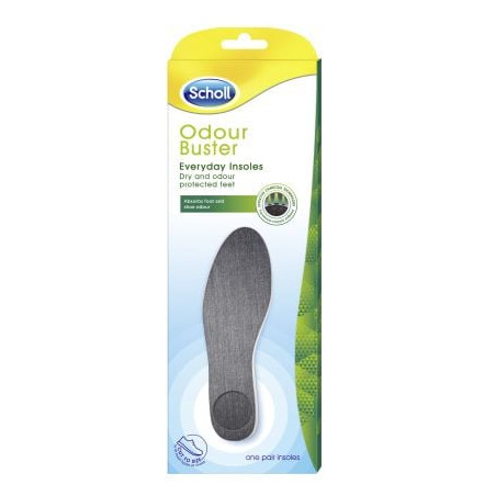 SCHOLL Odour Buster Everyday Eжедневни стелки против изпотяване и миризма, 36 - 46, 2 бр. в  к-кт