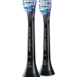 Комплект от 2 броя накрайници G3 Premium Gum Care HX9052/88 за електрически четки за зъби Philips Sonicare, твърдост на косъмчет