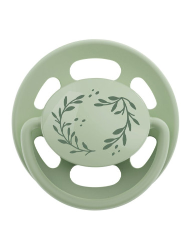 Залъгалки NIP Cherry Green, 2 бр., 0-12 м.