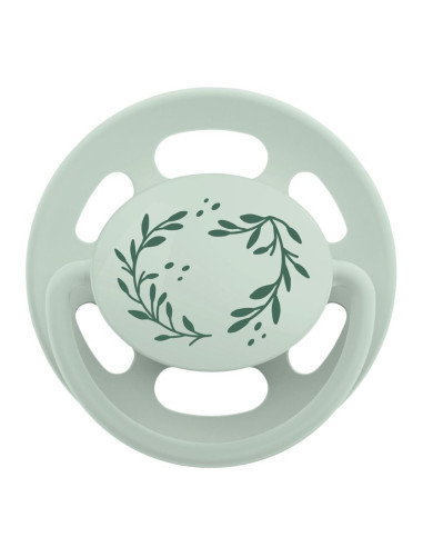 Залъгалки NIP Cherry Green, 2 бр., 0-12 м.