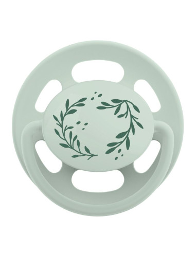 Залъгалки NIP Cherry Green, 2 бр., 0-12 м.