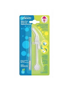 Резервен комплект за преходна чаша Dr. Brown’s Baby First Straw Cup 270мл. 2