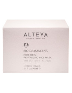 Ревитализираща маска за лице Bio Damascena - био, Alteya Organics, 50 мл