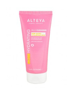Почистващ гел за лице Роза - био, Alteya Organics, 100 мл