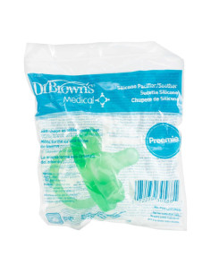 Силиконова залъгалка за недоносени бебета Dr.Browns HappyPaci Preemie 2