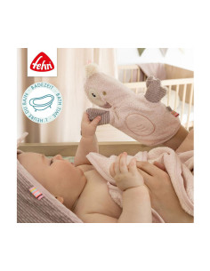 babyFEHN - Ръкавица за къпане Фламинго Lazy, Crazy - Pink, 26 см