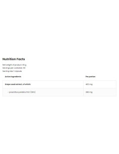Grape Seed Extract 400 mg 2
