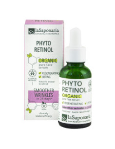 Серум за лице с фиторетинол - био, La Saponaria, 30 мл