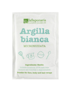 Бяла глина на прах, микронизиранa, La Saponaria, 100 г