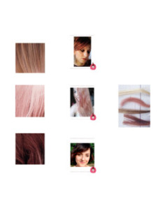 Билкова боя за коса Shakti - цвят розе, La Saponaria, 100 г 2