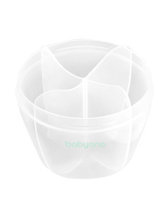 Дозатор за сухо мляко Babyono с четири отделения зелен 1022 2